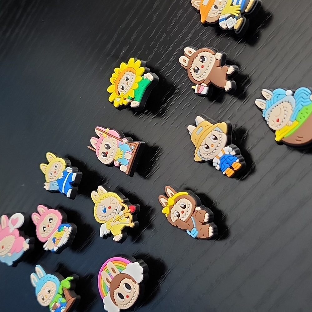 Labubu Inspired Shoe Charms